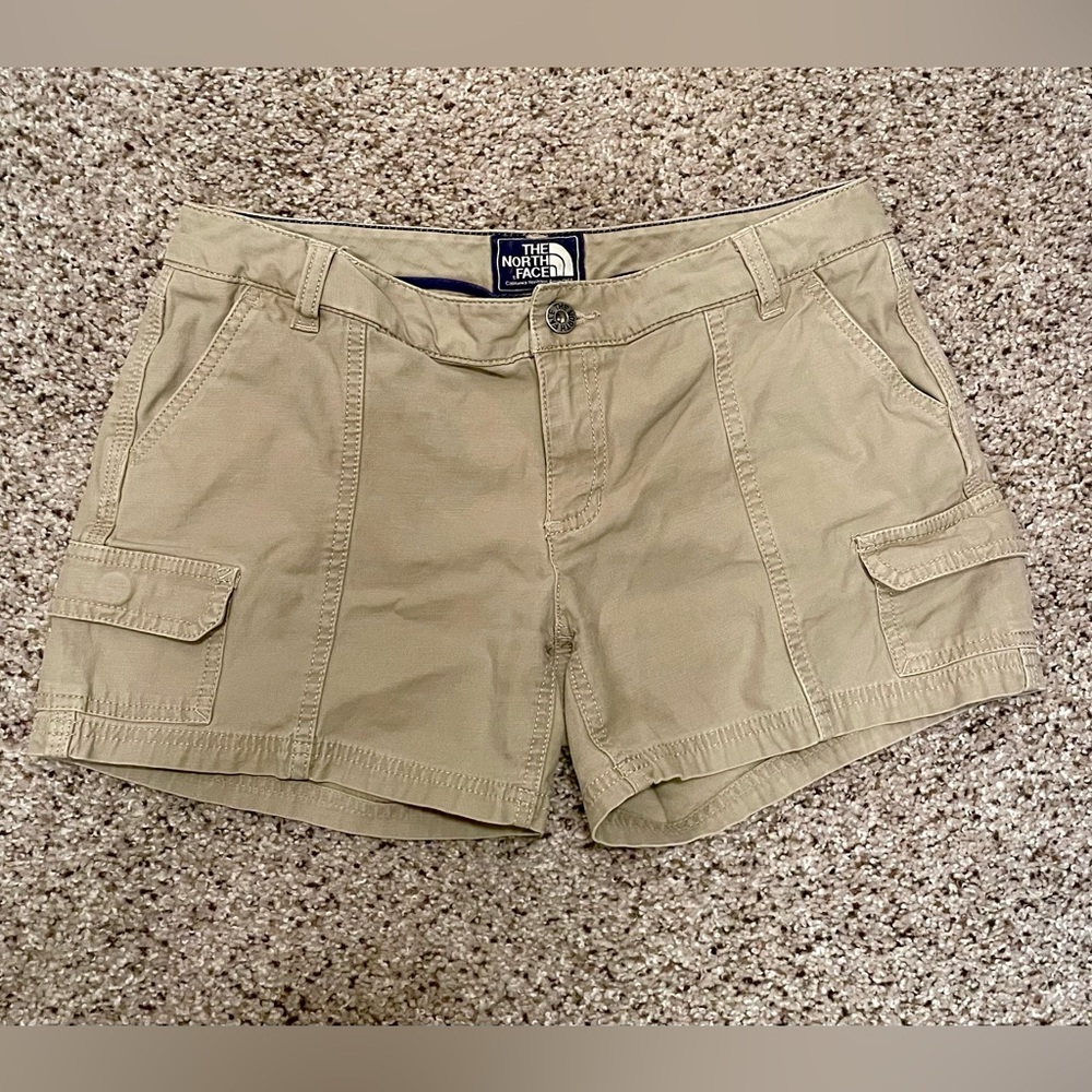 The North Face TNF khaki shorts